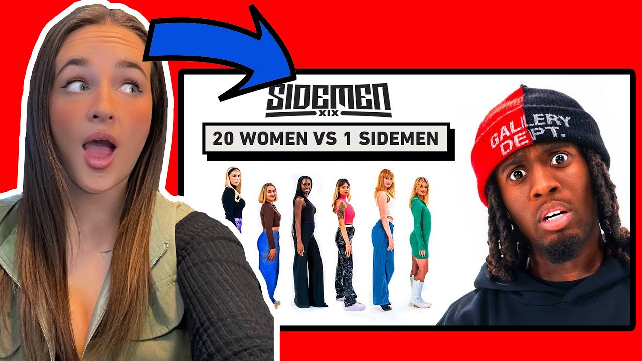 REACTION: 20 WOMEN VS 1 SIDEMEN: KAI CENAT EDITION
