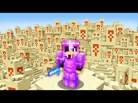 Minecraft, But With 1 Million Temples...