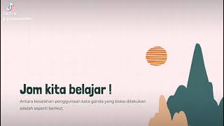 Kesalahan Penggunaan Kata Ganda