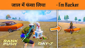 🔥 when No hacker in your Match in Conqueror Rank Pushing Lobby  - BandookBaaz Duo rank push