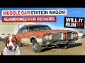 455 Oldsmobile Vista Cruiser! Muscle Car Station Wagon! Will It Run?!? Abandoned for Decades!