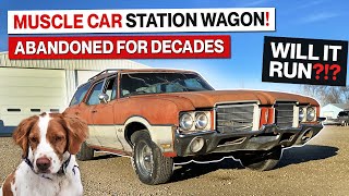 455 Oldsmobile Vista Cruiser! Muscle Car Station Wagon! Will It Run?!? Abandoned for Decades!