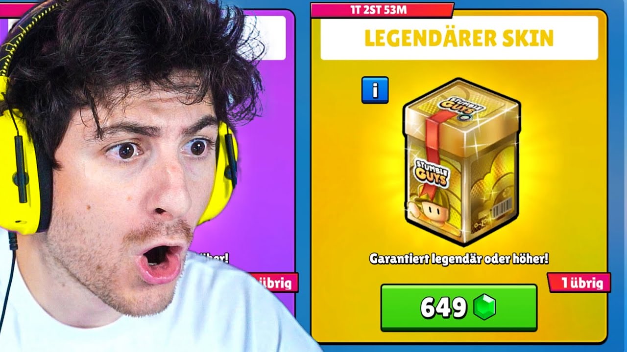 ich ÖFFNE SELTENSTE KISTE in Stumble Guys
