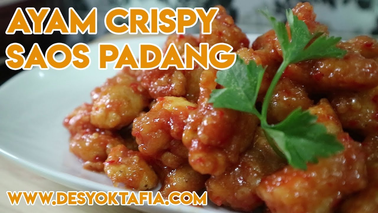 Resep Ayam Crispy Saos Padang - YouTube