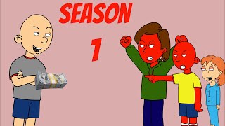 Classic Caillou Gets Grounded Season 1