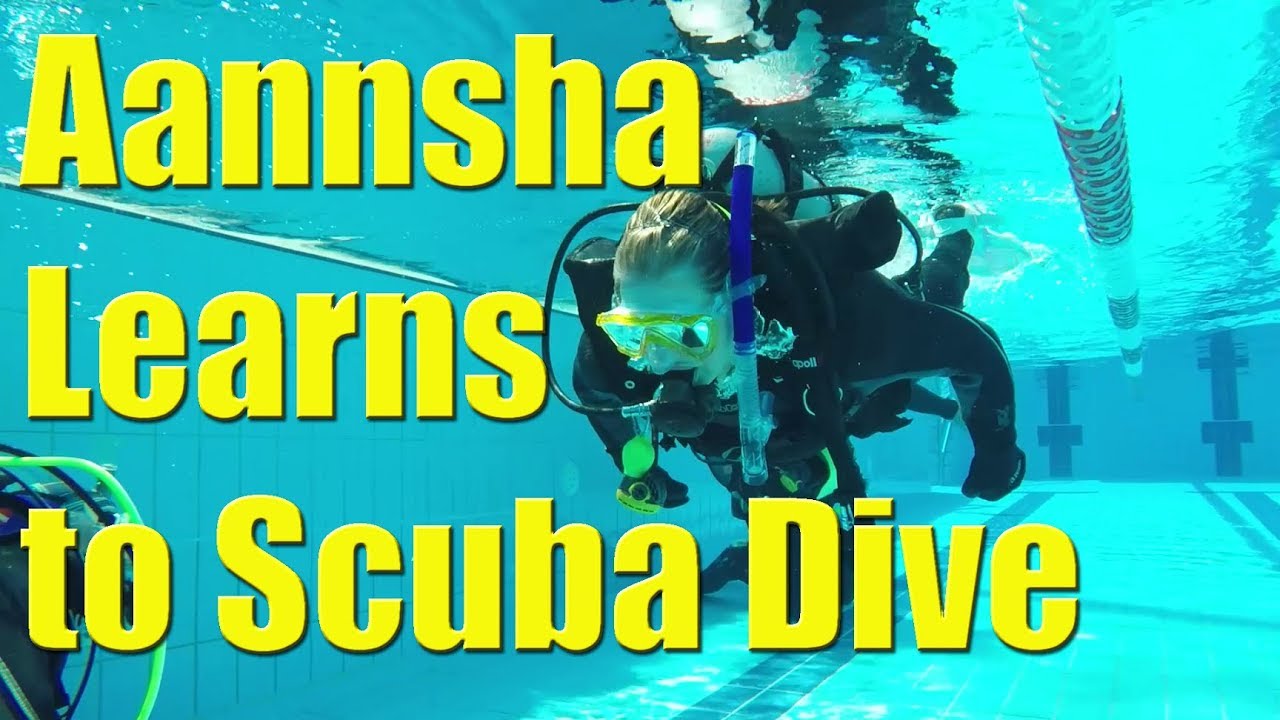 Learning how to scuba dive Aannsha conquers her biggest fear - Sailing A B Sea (Ep.004)