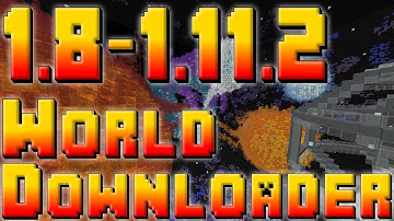 MINECRAFT 1.8 - 1.11.2 WORLD DOWNLOADER TUTORIAL!!! w/ TheProVidz