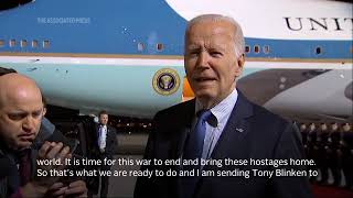 Biden says its a good day for the world after Hamas leader is killed