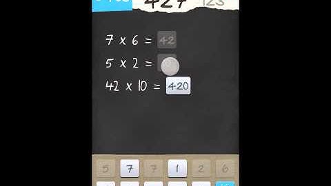 6 Numbers by Brainbow Level 123 Answer Guide