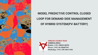 MODEL PREDICTIVE CONTROL CLOSED LOOP FOR DEMAND SIDE MANAGEMENT OF HYBRID SYSTEM(PV-BATTERY)