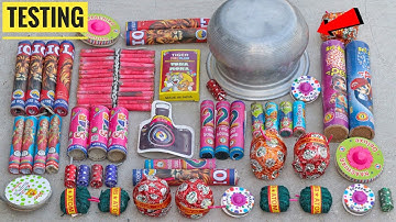 Diwali Patakhe Testing | New Firewokr Testing | Firecracker Video | Crackers Testing 2025