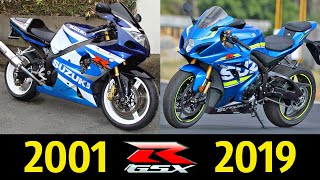 😎 Suzuki GSX-R 1000 - Все Модели по Годам ✊!