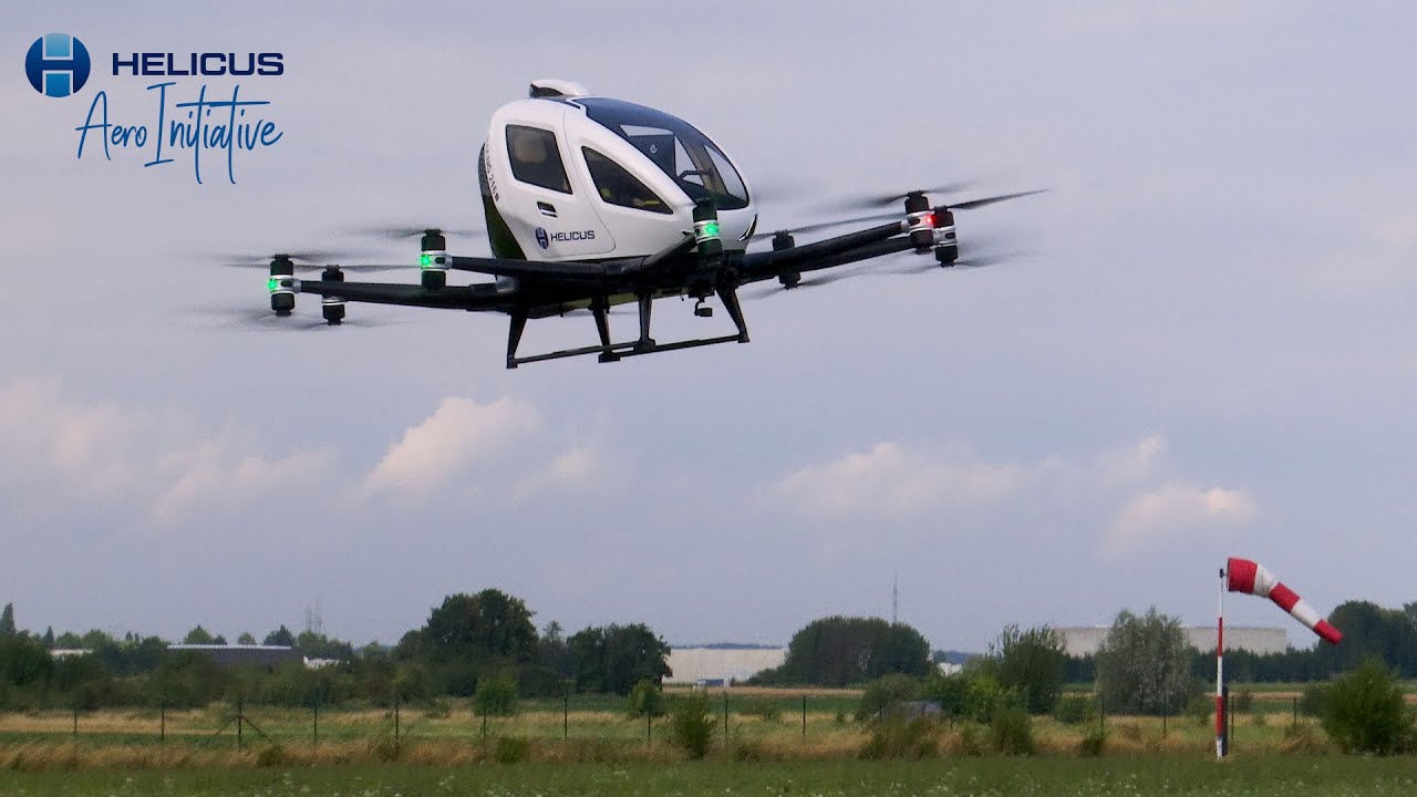 First ever European Union medical transport by passenger drone flight