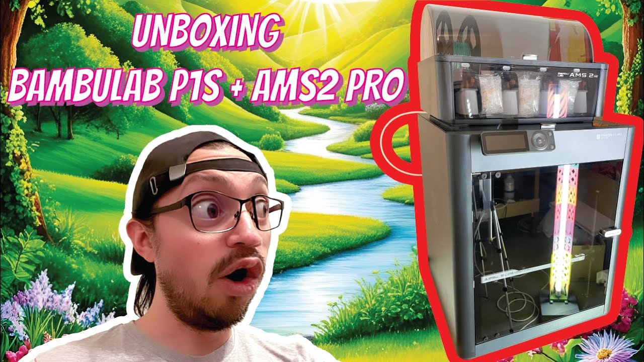 Unboxing Bambu Lab P1S with AMS 2 Pro | Massive and Impressive Printer ...