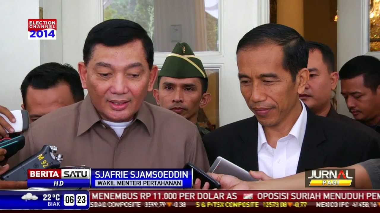 Wamenhan dan Jokowi Bahas Penguatan Alutsista