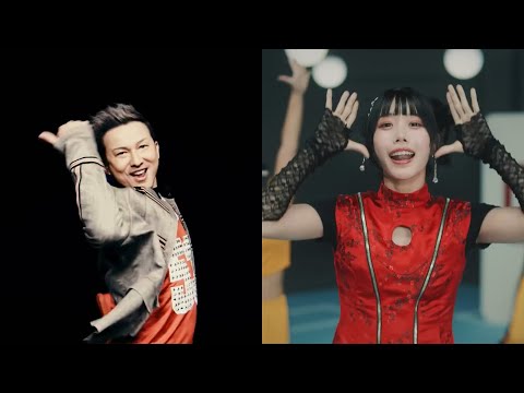 DA PUMP / U.S.A. と ano「ちゅ、多様性。」を左右同時に流してみた【イヤホン推奨】