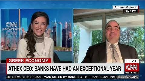 First Move w/ Julia Chatterley, CNN International - Interview with Mr. Yianos Kontopoulos  ATHEX CEO