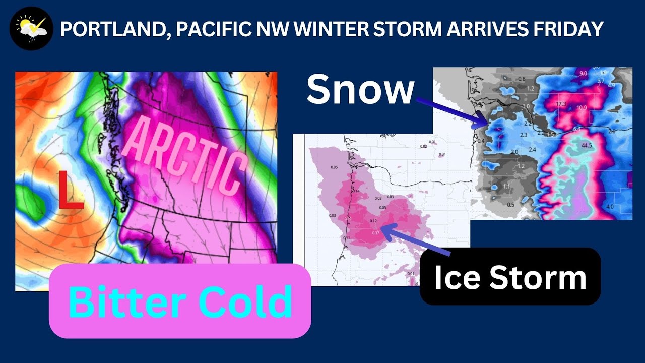 Pacific Northwest Winter Storm To Arrive Friday - YouTube