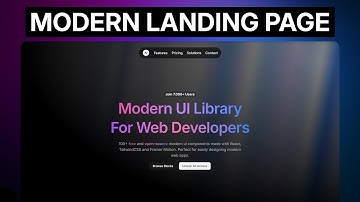 Build a Stunning Landing Page with an Animated Aurora Background – Next.js & TailwindCSS