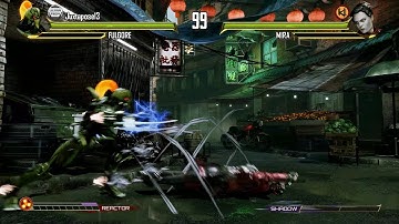 Fulgore vs Mira Player vs CPU Hard Set 1