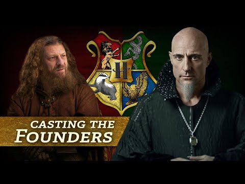 Hogwarts founders - Harry Potter, Helga Hufflepuff, Godric …