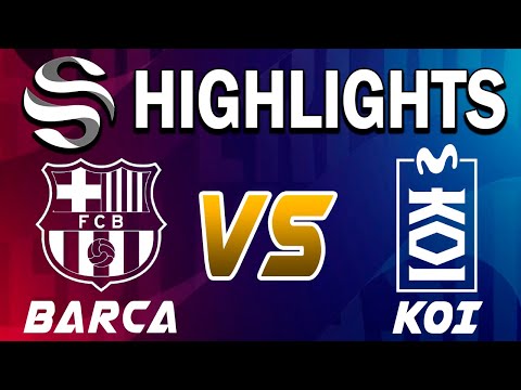 BARCELONA VS MOVISTAR KOI HIGHLIGHTS - LEAGUE OF LEGENDS - SUPERLIGA - JORNADA 17