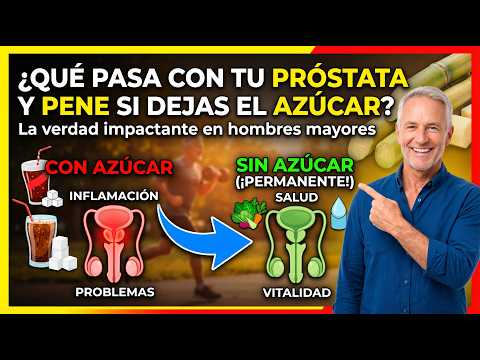 ¿Que pasaria en tu pene si dejas el azucar PARA SIEMPRE? urologo explica.