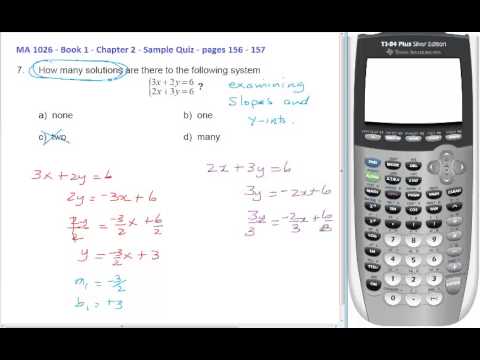 ma1026 solution book1 ch2 sample quiz MC7 page157
