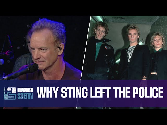 Why Sting Left the Police (2016) class=