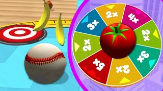 Banana Frenzy ⚾ Super Bonus level 🍅 Portal Run GOING BALLS Adventure screenshot 3