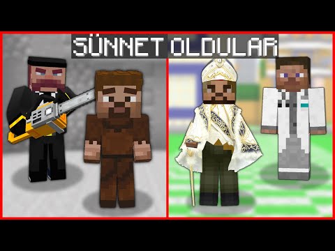 ARDA VE RÜZGAR SÜNNET OLDU! 😂 - Minecraft