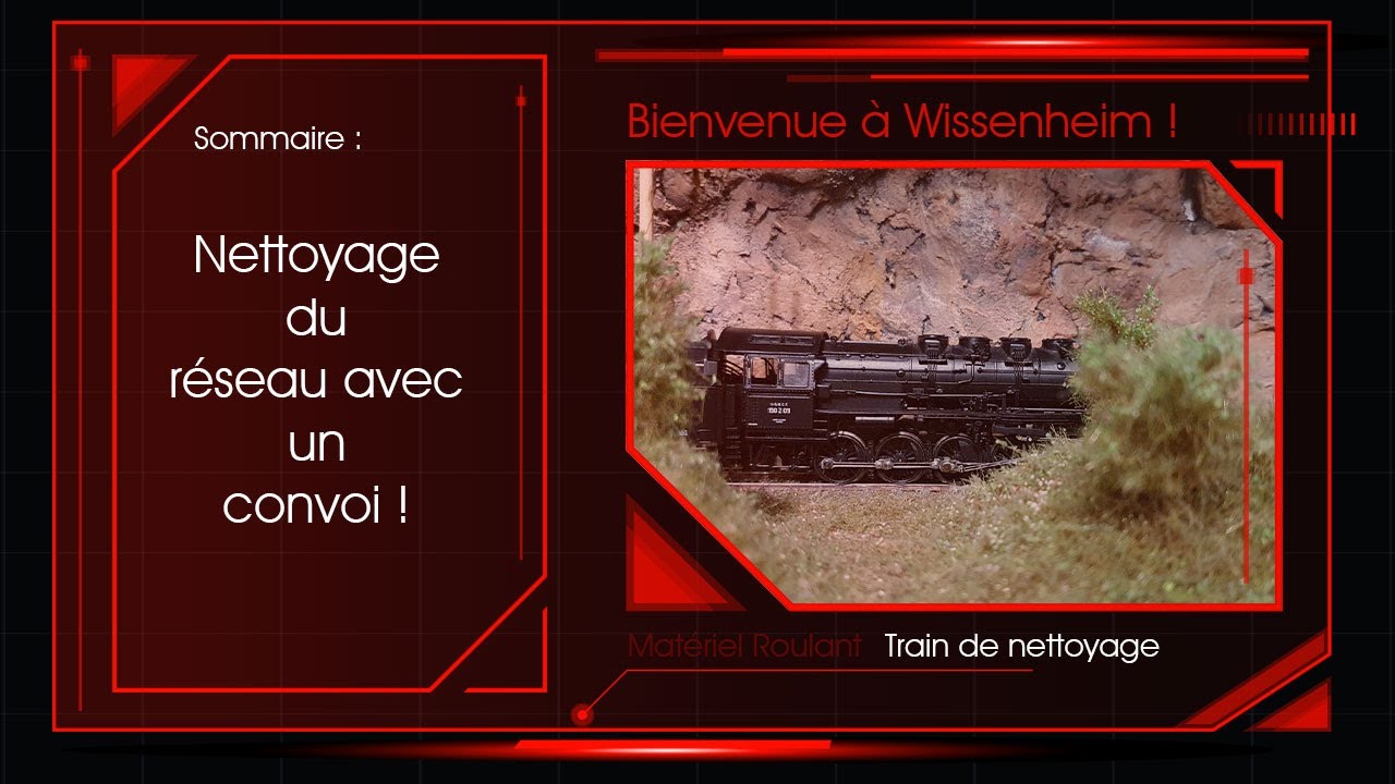 Train de nettoyage