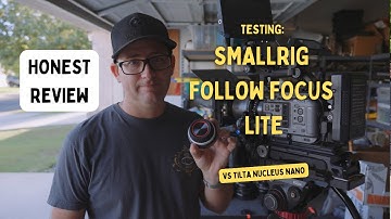 Review: SmallRig Wireless Follow Focus Kit Lite #followfocus #videography #filmmaker #smallrig