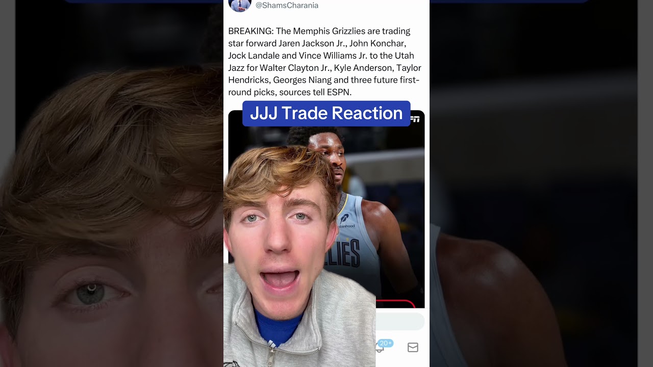 Джарен Джексон-младший Trade Reaction 