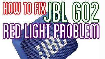 How To Fix JBL GO2 Speaker Red Light Problem || 100% Fixed