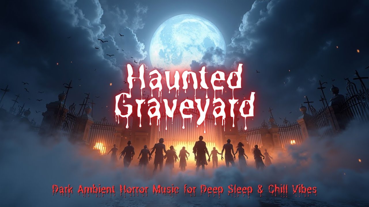 Мрачная эмбиент-музыка для сцен ужасов на заброшенном кладбище - жуткие звуки и пугающая атмосфера