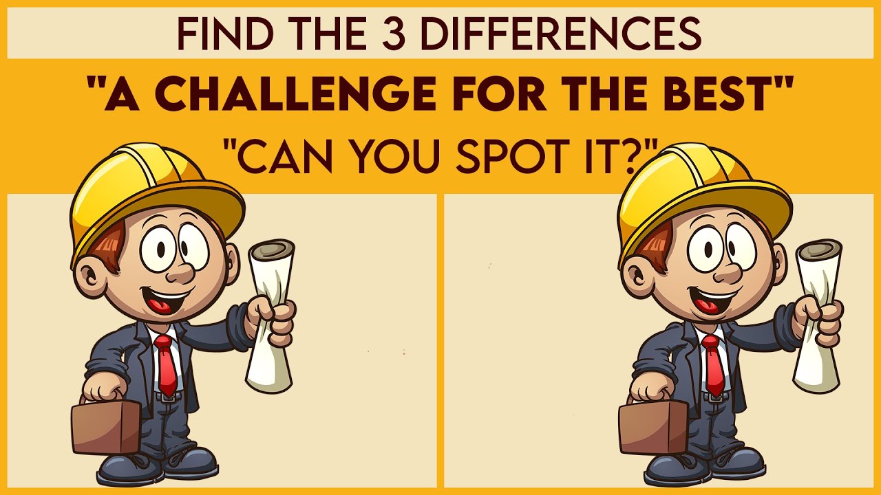🎯 Find The 3 Differences - A Challenge for the Best 🎯 (EPISODE 02)