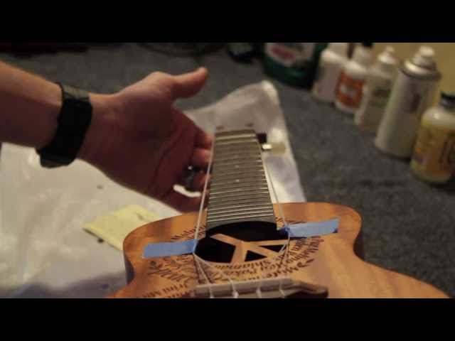 Australien Brun Bedst Ukulele "Setup" work revealed! - YouTube