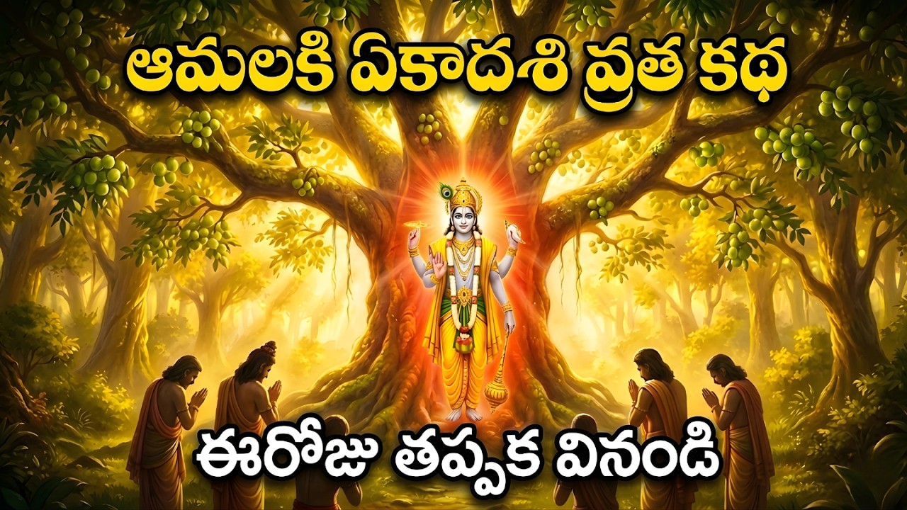 ఆమలకి ఏకాదశి వ్రత కథ | Amalaki Ekadashi Vratha Katha in Telugu 2026 | Pooja Vidhanam & History