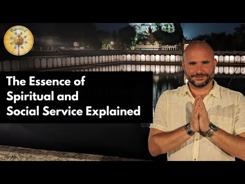 What does spiritual and social services mean?