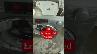 E3 error candy Washing machine how to solve Profile