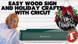 Easy DIY wood sign with cricut