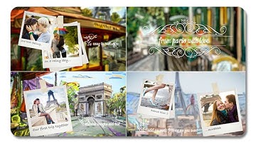 Paris in Paintings | After Effects Template