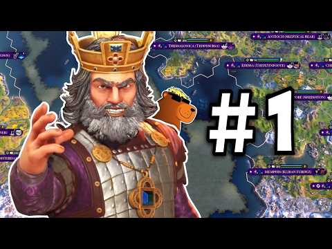 The Reason Basil Is My #1 Tier List Leader!!! (Deity Byzantium Civ 6)
