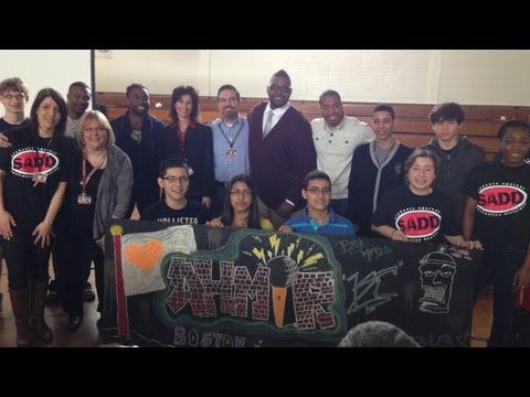AHMIR Anti-Bullying Visit to Middle School East