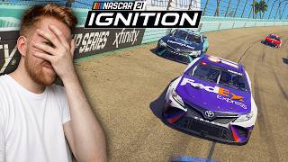 Attempting To Complete a 100% LENGTH Race In The WORST NASCAR Game