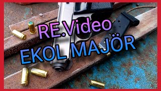 Ekol Major/Majorov blank gun shooting /9mm P.A.K