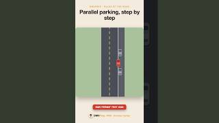 Parallel parking, step by step | DMV Permit Test 2026