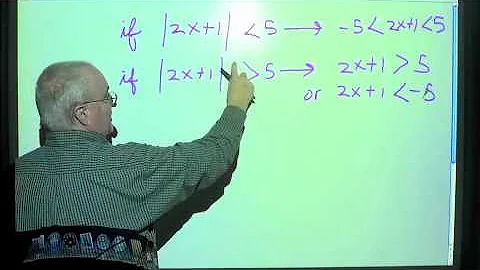 Algebra 2 Chapter 1.6 - Solving Compound Inequalities - Absolute Value