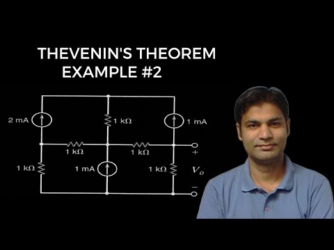 4.02 Thevenin's Theorem Problem #2 | Thevenin's Theorem Solved With ...